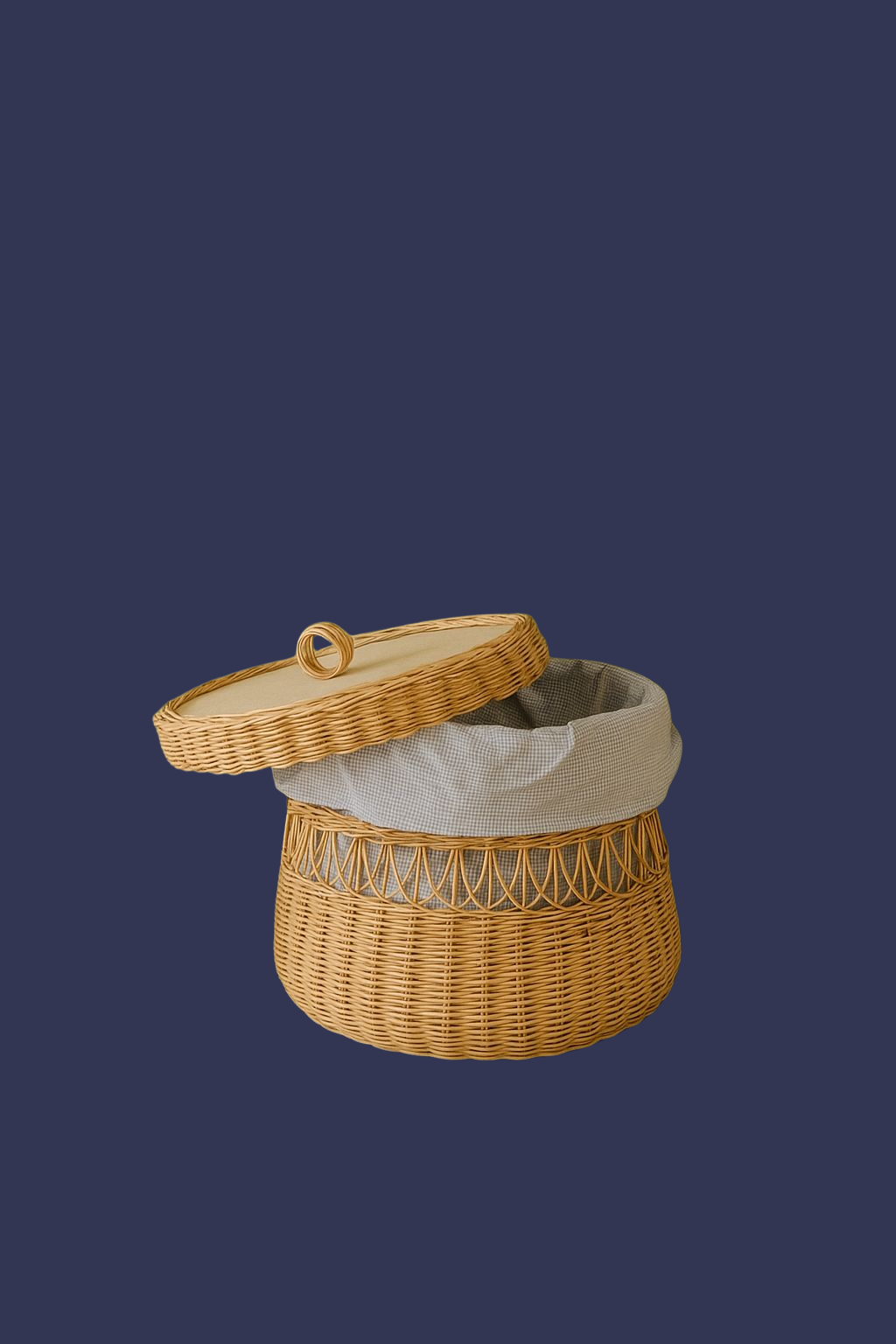 Rattan Kapaklı Organizer